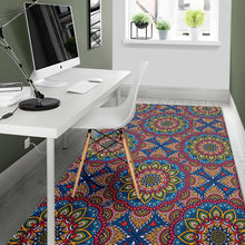 Load image into Gallery viewer, Colorful Bohemian Mandala Pattern Print Area Rug
