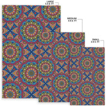 Load image into Gallery viewer, Colorful Bohemian Mandala Pattern Print Area Rug
