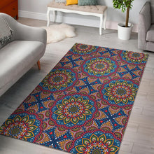 Load image into Gallery viewer, Colorful Bohemian Mandala Pattern Print Area Rug
