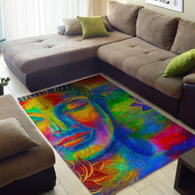Load image into Gallery viewer, Colorful Buddha Print Area Rug
