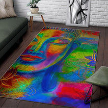 Load image into Gallery viewer, Colorful Buddha Print Area Rug
