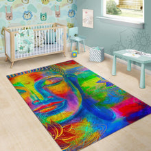 Load image into Gallery viewer, Colorful Buddha Print Area Rug
