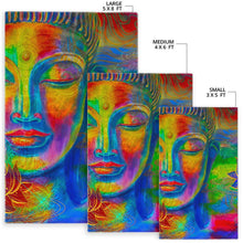 Load image into Gallery viewer, Colorful Buddha Print Area Rug
