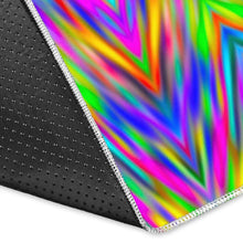 Load image into Gallery viewer, Colorful Psychedelic Optical Illusion Area Rug
