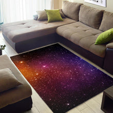 Load image into Gallery viewer, Colorful Stardust Galaxy Space Print Area Rug
