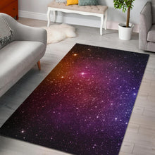 Load image into Gallery viewer, Colorful Stardust Galaxy Space Print Area Rug
