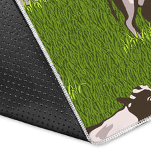 Load image into Gallery viewer, Cow On Green Grass Pattern Print Area Rug
