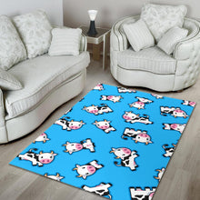 Load image into Gallery viewer, Cute Cartoon Baby Cow Pattern Print Area Rug
