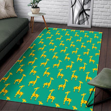 Load image into Gallery viewer, Cute Cartoon Giraffe Pattern Print Area Rug
