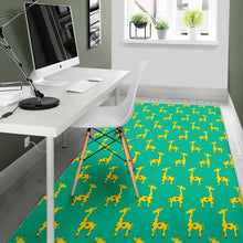 Load image into Gallery viewer, Cute Cartoon Giraffe Pattern Print Area Rug
