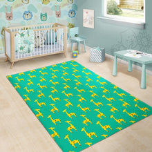 Load image into Gallery viewer, Cute Cartoon Giraffe Pattern Print Area Rug
