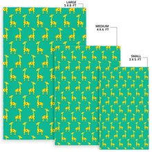 Load image into Gallery viewer, Cute Cartoon Giraffe Pattern Print Area Rug
