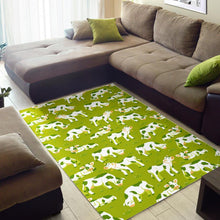 Load image into Gallery viewer, Cute Smiley Cow Pattern Print Area Rug
