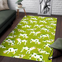 Load image into Gallery viewer, Cute Smiley Cow Pattern Print Area Rug
