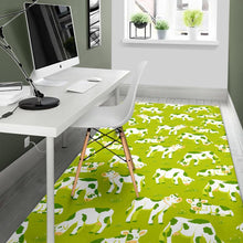 Load image into Gallery viewer, Cute Smiley Cow Pattern Print Area Rug
