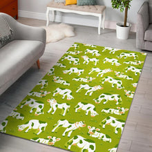 Load image into Gallery viewer, Cute Smiley Cow Pattern Print Area Rug
