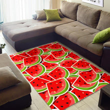 Load image into Gallery viewer, Cute Watermelon Slices Pattern Print Area Rug
