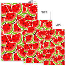 Load image into Gallery viewer, Cute Watermelon Slices Pattern Print Area Rug
