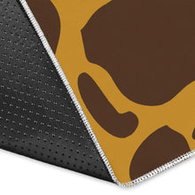 Load image into Gallery viewer, Dark Brown Cow Print Area Rug
