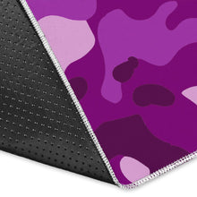 Load image into Gallery viewer, Dark Purple Camouflage Print Area Rug
