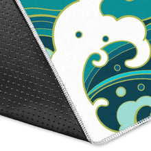 Load image into Gallery viewer, Deep Sea Wave Surfing Pattern Print Area Rug
