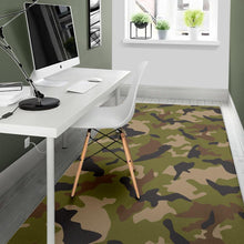 Load image into Gallery viewer, Desert Green Camouflage Print Area Rug
