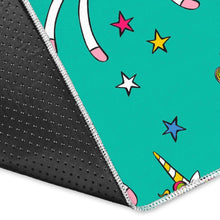 Load image into Gallery viewer, Doodle Unicorn Pattern Print Area Rug
