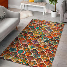 Load image into Gallery viewer, Ethnic Mandala Bohemian Pattern Print Area Rug
