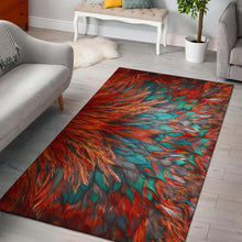 Load image into Gallery viewer, Flame Feathers Area Rug
