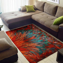 Load image into Gallery viewer, Flame Feathers Area Rug

