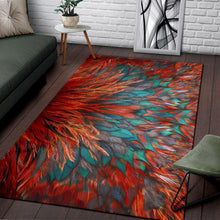Load image into Gallery viewer, Flame Feathers Area Rug
