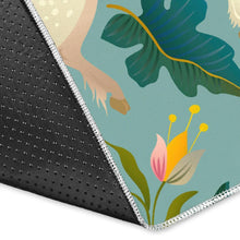 Load image into Gallery viewer, Floral Unicorn Pattern Print Area Rug
