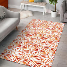 Load image into Gallery viewer, Fire flame watercolor pattern Area Rug
