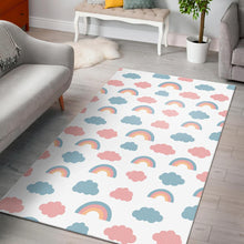 Load image into Gallery viewer, Cute rainbow clound pattern Area Rug
