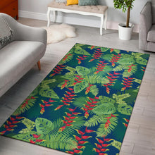 Load image into Gallery viewer, Heliconia Pattern Print Design HL08 Area Rugs
