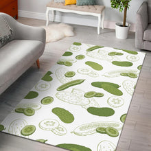 Load image into Gallery viewer, Cucumber sketch pattern Area Rug
