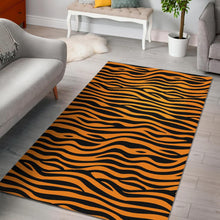 Load image into Gallery viewer, Bengal tigers skin print pattern background Area Rug
