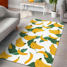 Load image into Gallery viewer, Banana and Leaf Pattern Area Rug
