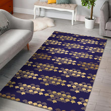 Load image into Gallery viewer, Beautiful japanese fan pattern Area Rug
