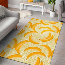Load image into Gallery viewer, Banana Pattern Tribel Background Area Rug

