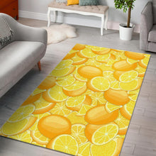 Load image into Gallery viewer, lemon pattern Area Rug
