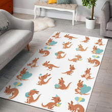 Load image into Gallery viewer, Cute Kangaroo pattern Area Rug
