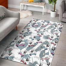 Load image into Gallery viewer, French Bulldog Skating Pattern Area Rug
