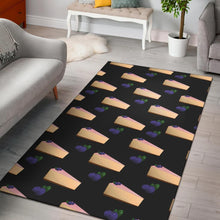 Load image into Gallery viewer, Cheesecake Blueberry Pattern Print Design CK01 Area Rugs
