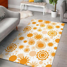 Load image into Gallery viewer, Sun design pattern Area Rug
