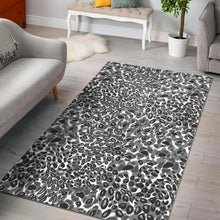 Load image into Gallery viewer, Gray Leopard Texture Pattern Area Rug
