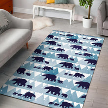 Load image into Gallery viewer, Bear Pattern Print Design BE01 Area Rugs
