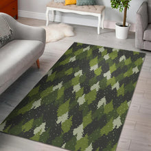 Load image into Gallery viewer, Christmas Tree Camo Pattern Area Rug
