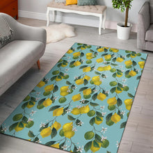 Load image into Gallery viewer, Lemon Pattern Print Design LM05 Area Rugs
