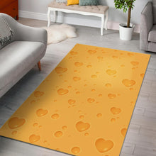 Load image into Gallery viewer, Cheese Heart Texture Pattern Area Rug
